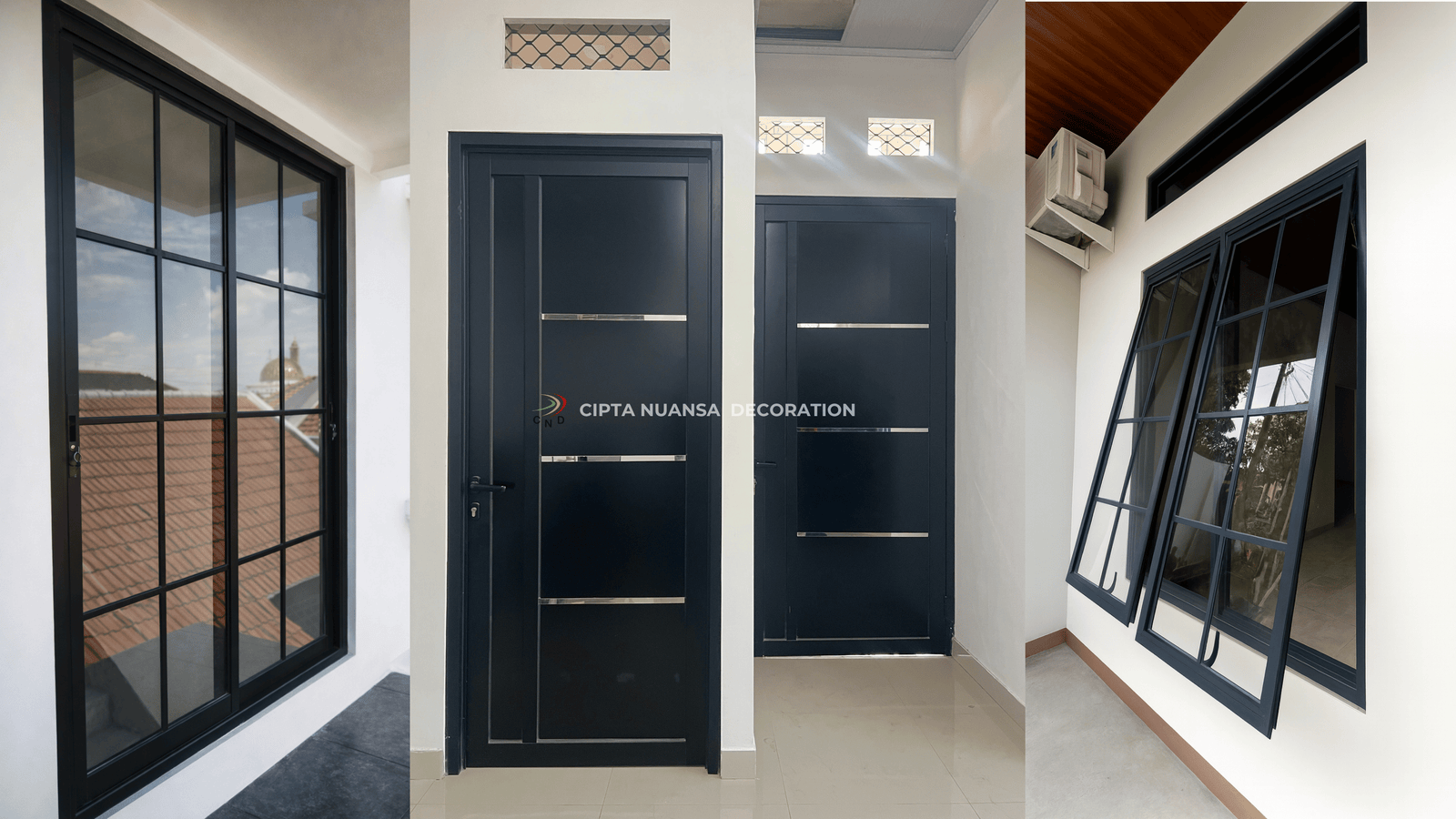 Pemasangan Pintu Jendela Aluminium