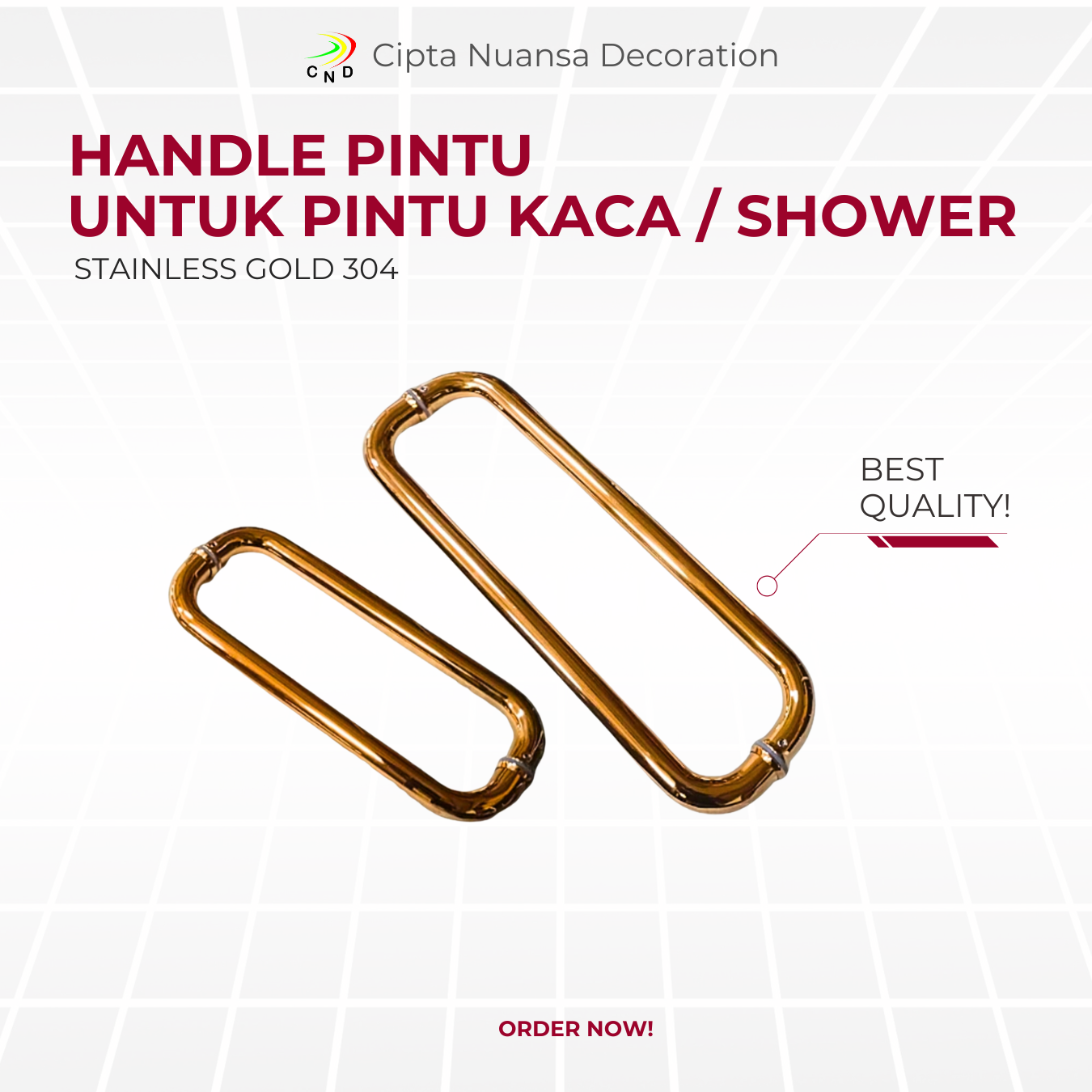 Handle Pintu Kaca / Shower